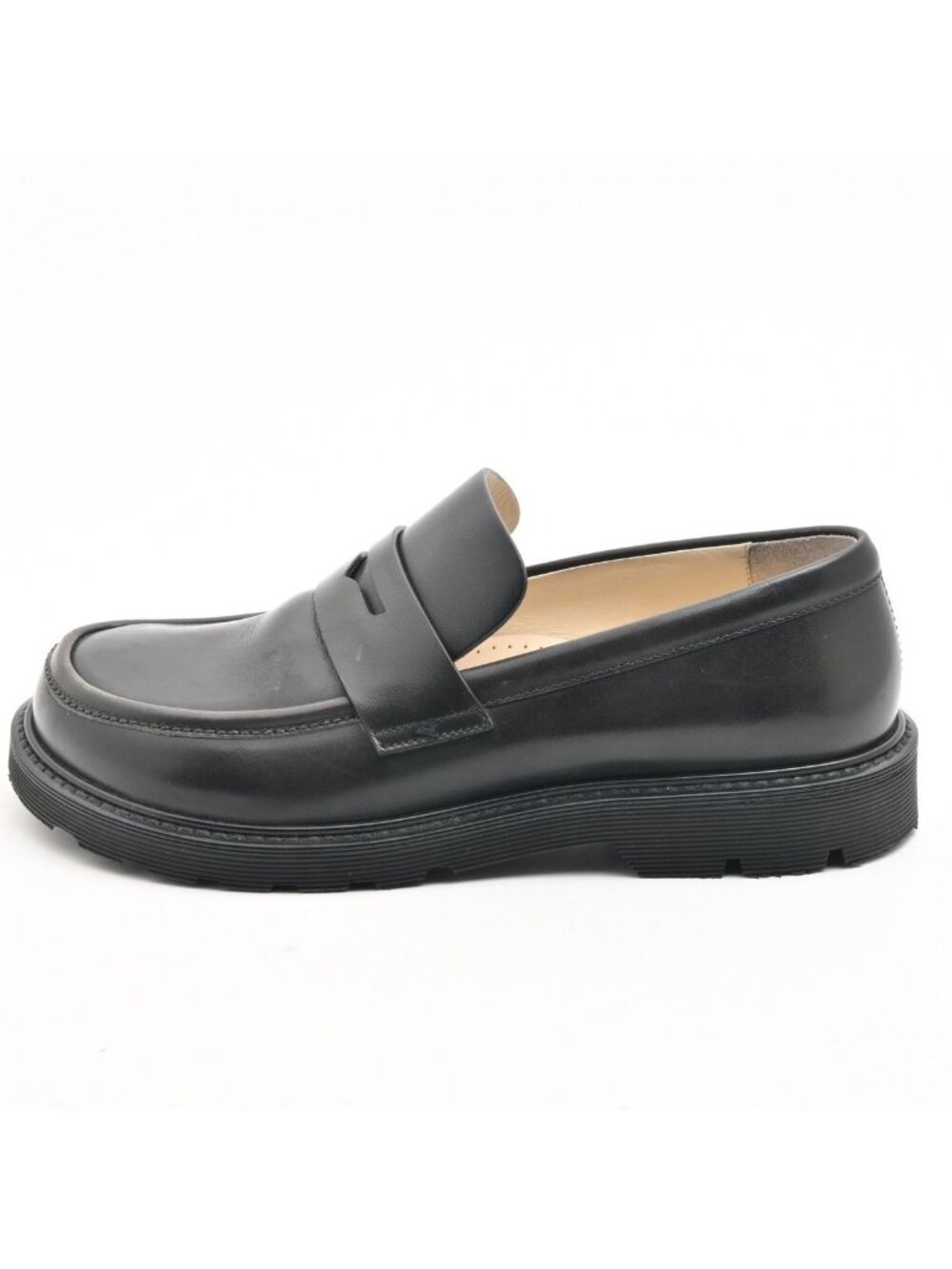 Loewe Loafers Black Leather